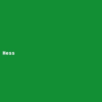 Hersteller: Hess