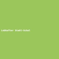 Lebhafter Stahl-Schal