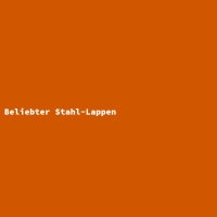 Beliebter Stahl-Lappen