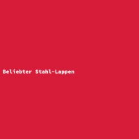 Beliebter Stahl-Lappen