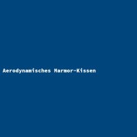 Aerodynamisches Marmor-Kissen