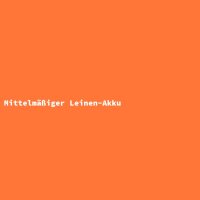 Mittelmäßiger Leinen-Akku