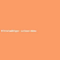 Mittelmäßiger Leinen-Akku