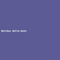 Weiches Wolle-Auto
