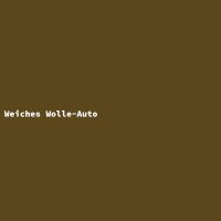 Weiches Wolle-Auto